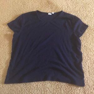 Gap navy blue knit top